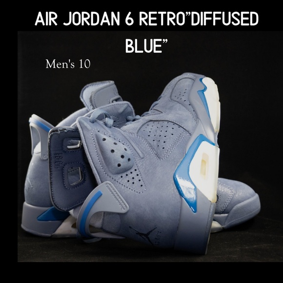 Jordan Shoes Air Jordan 6 Retro Diffused Blue Poshmark